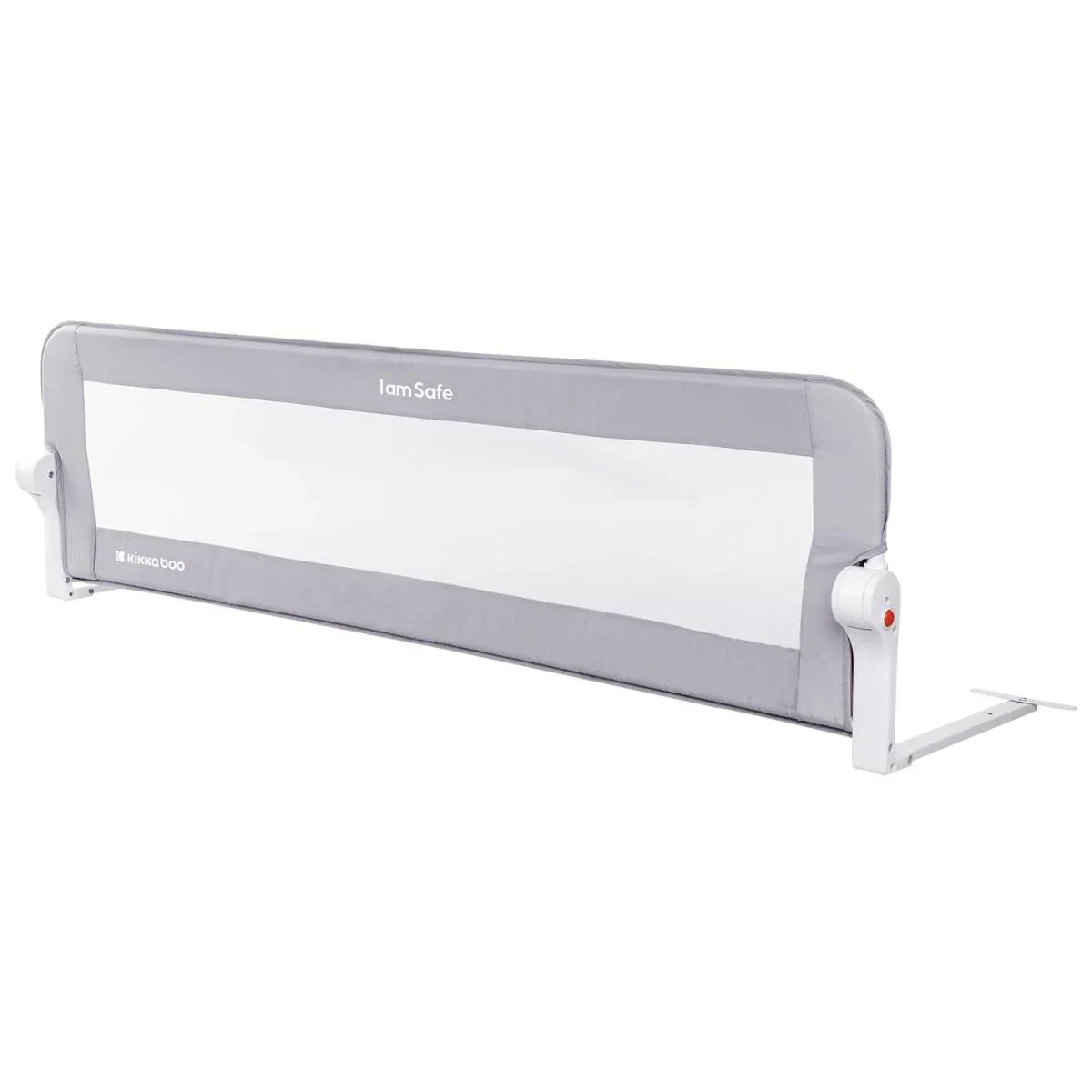 Kikkaboo I am Safe Embedded Bed Rail 120cm Grey Age- 18 Months up to 5 Years