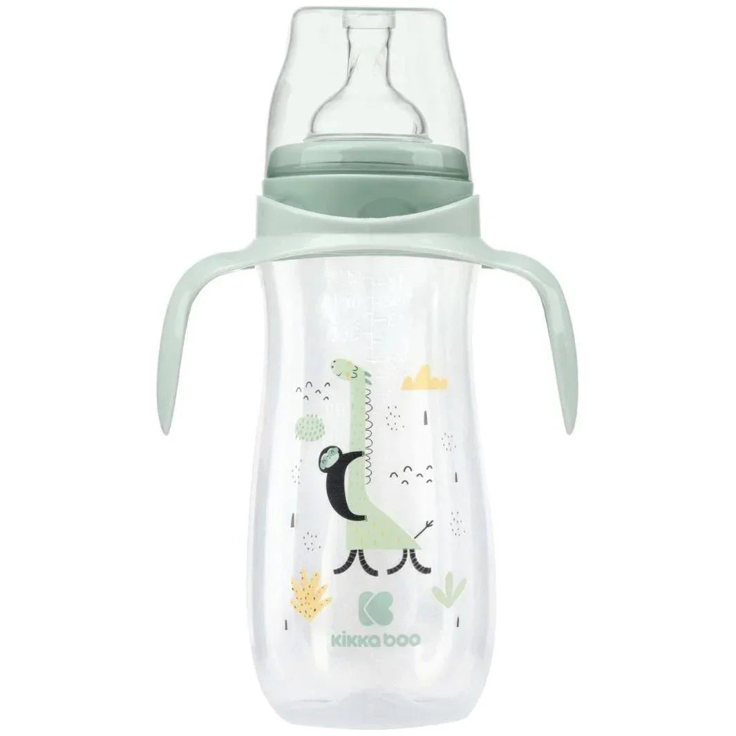 Kikkaboo Jingle Jungle Baby Feeding Bottle 400 Ml Mint Age- 6 Months & Above