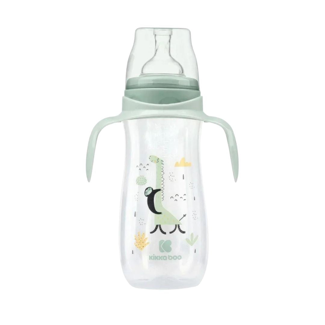 Kikkaboo Jingle Jungle Baby Feeding Bottle 400 Ml Mint Age- 6 Months & Above