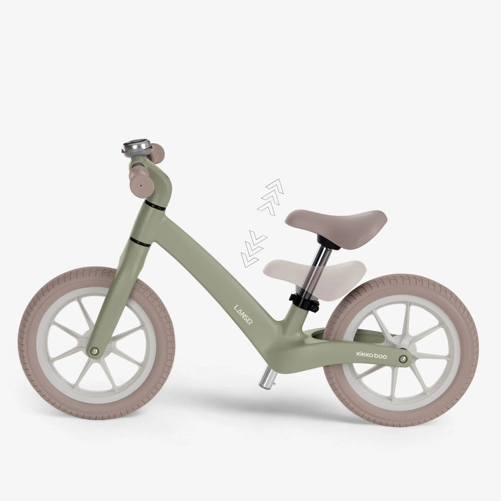 Kikkaboo Lanser Balance Bike Army Green Age- 2 Years to 6 Years
