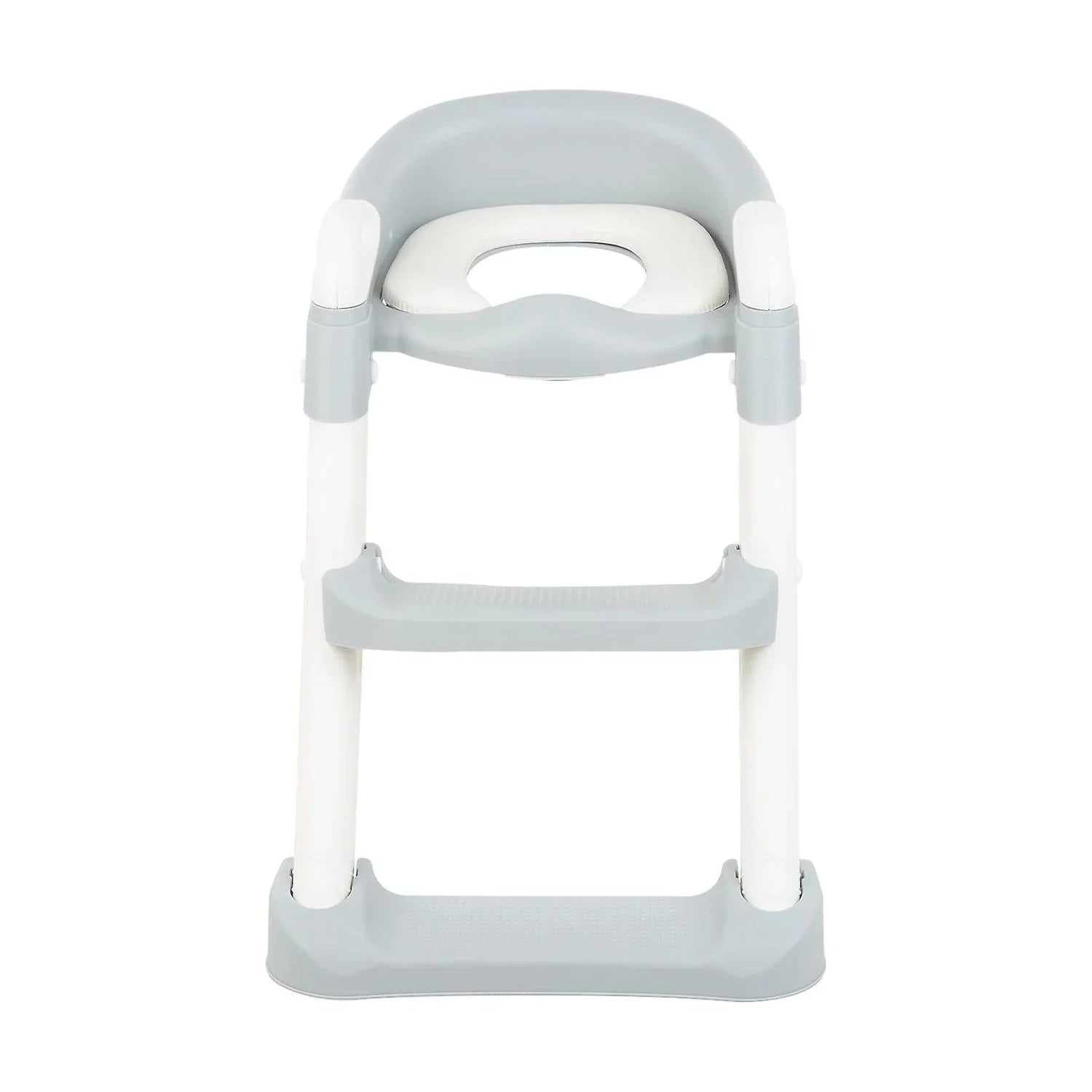 Kikkaboo Lea Kids Toilet Seat With Ladder Grey Age- 12 Months to 4 Years