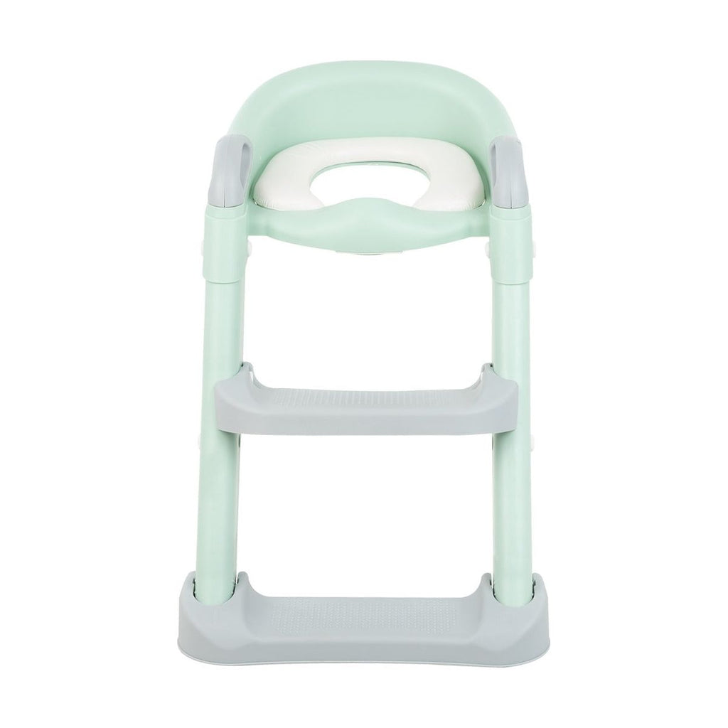 Kikkaboo Lea Kids Toilet Seat With Ladder Mint Green  Age- 12 Months to 4 Years