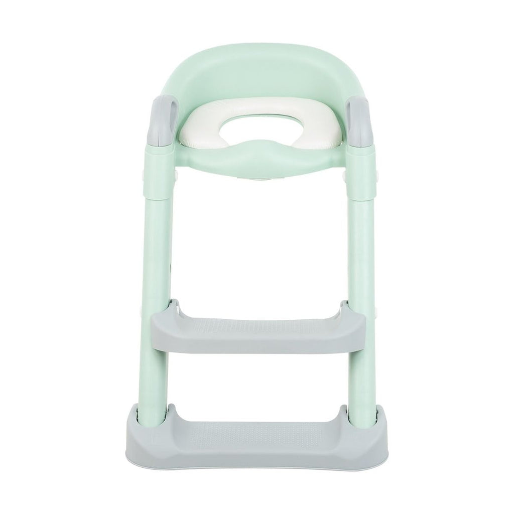 Kikkaboo Lea Kids Toilet Seat With Ladder Mint Green  Age- 12 Months to 4 Years