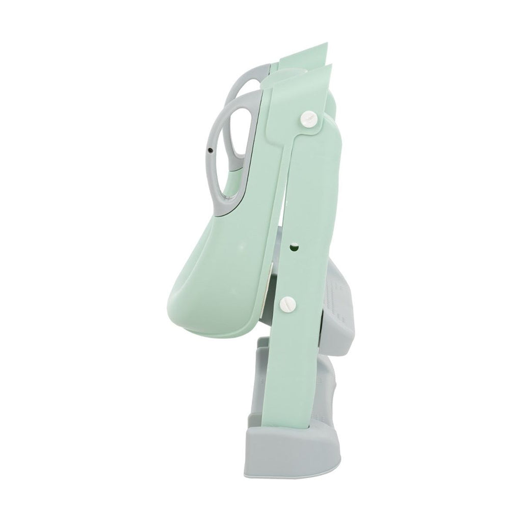 Kikkaboo Lea Kids Toilet Seat With Ladder Mint Green  Age- 12 Months to 4 Years