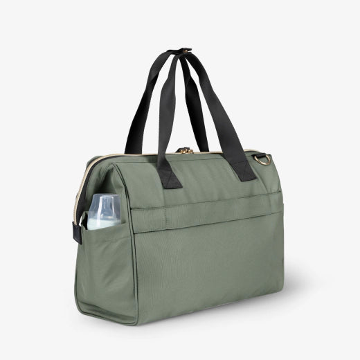 Kikkaboo Maxi 2025 Mama Tote Diaper Changing Bag Army Green with Gold Trims  for Mumz