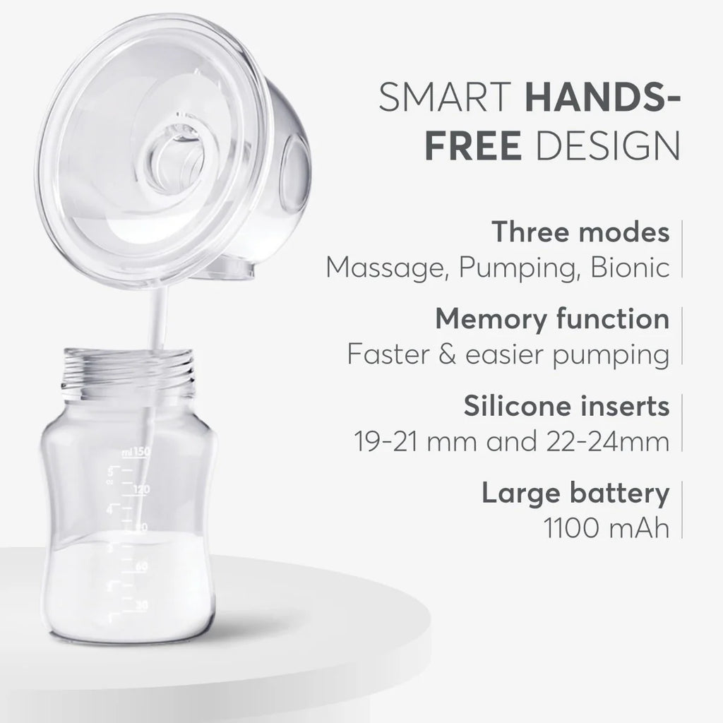 Kikkaboo Noa Wearable Electric Breast Pump for Mumz Mint Green 