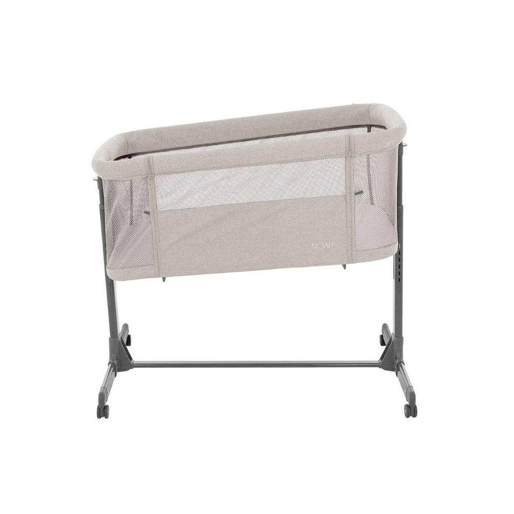 Kikkaboo Noah Bedside Crib Beige Age- Newborn to 6 Months