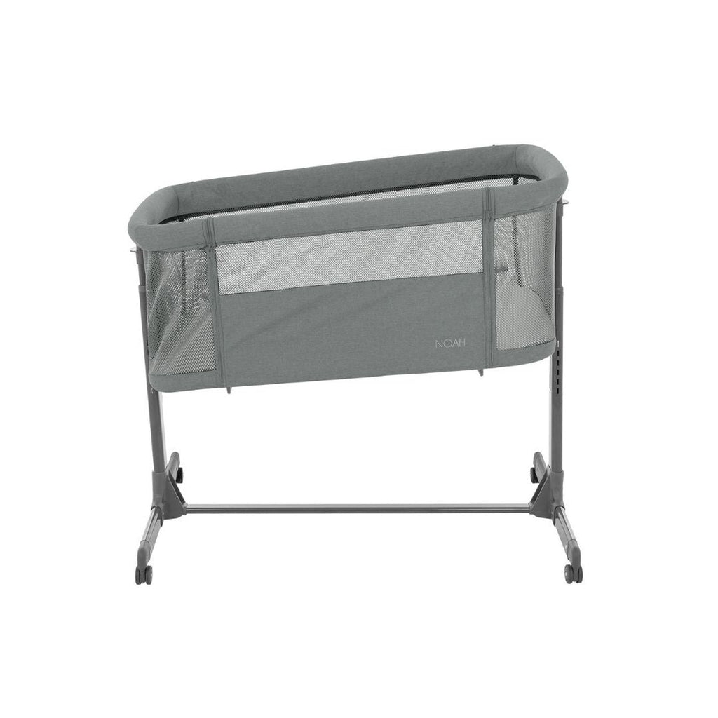 Kikkaboo Noah Bedside Crib Dark Grey Age- Newborn to 6 Months