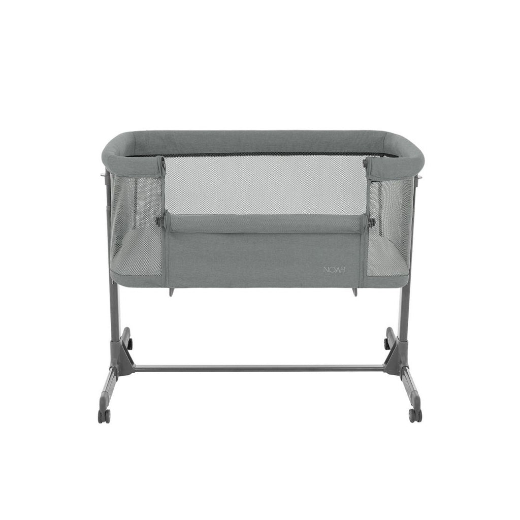 Kikkaboo Noah Bedside Crib Dark Grey Age- Newborn to 6 Months