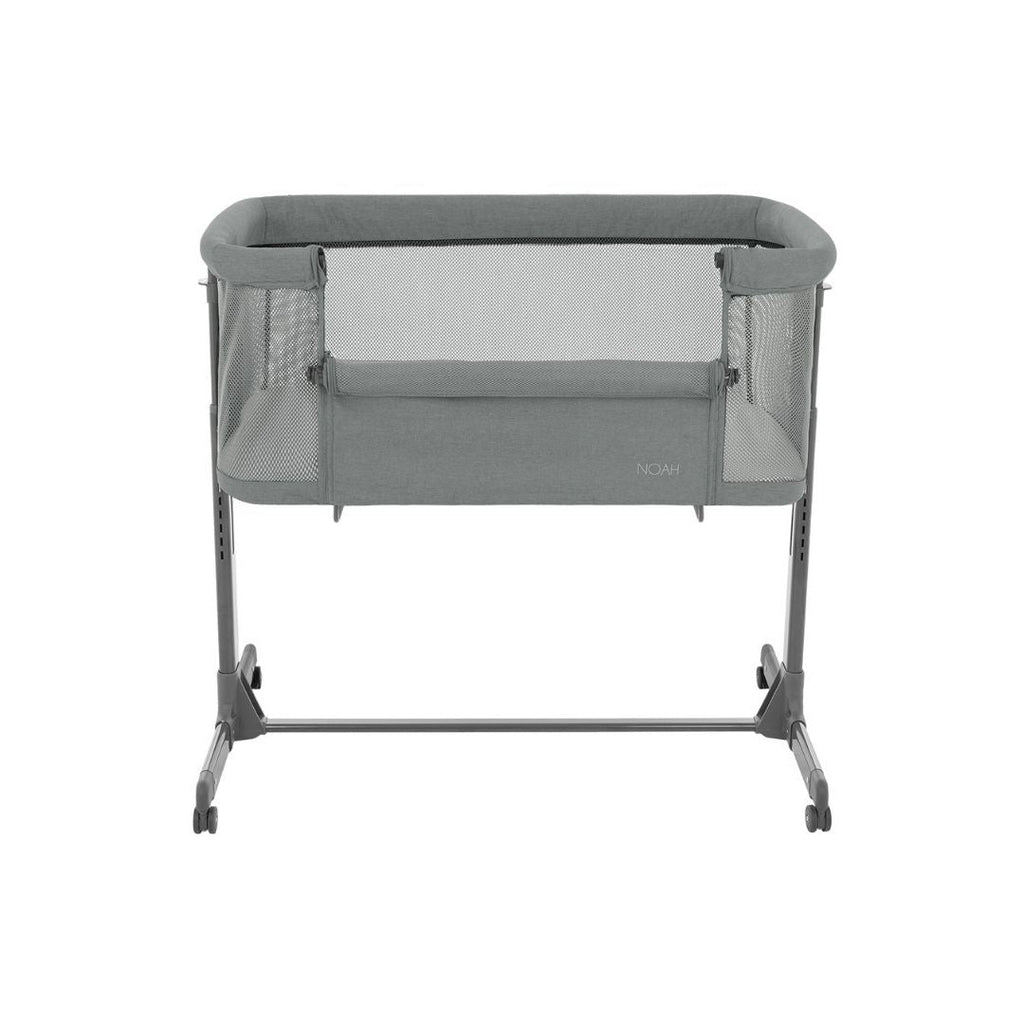 Kikkaboo Noah Bedside Crib Dark Grey Age- Newborn to 6 Months