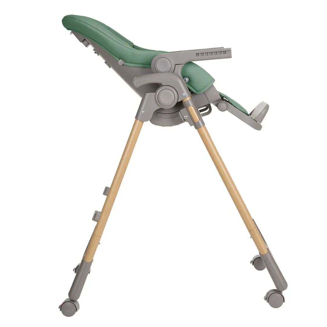 Kikkaboo Olive Kids Highchair  with Double Tray  Mint Green  Age- 6 Months upto 3 Years (Holds Upto 15 Kg)