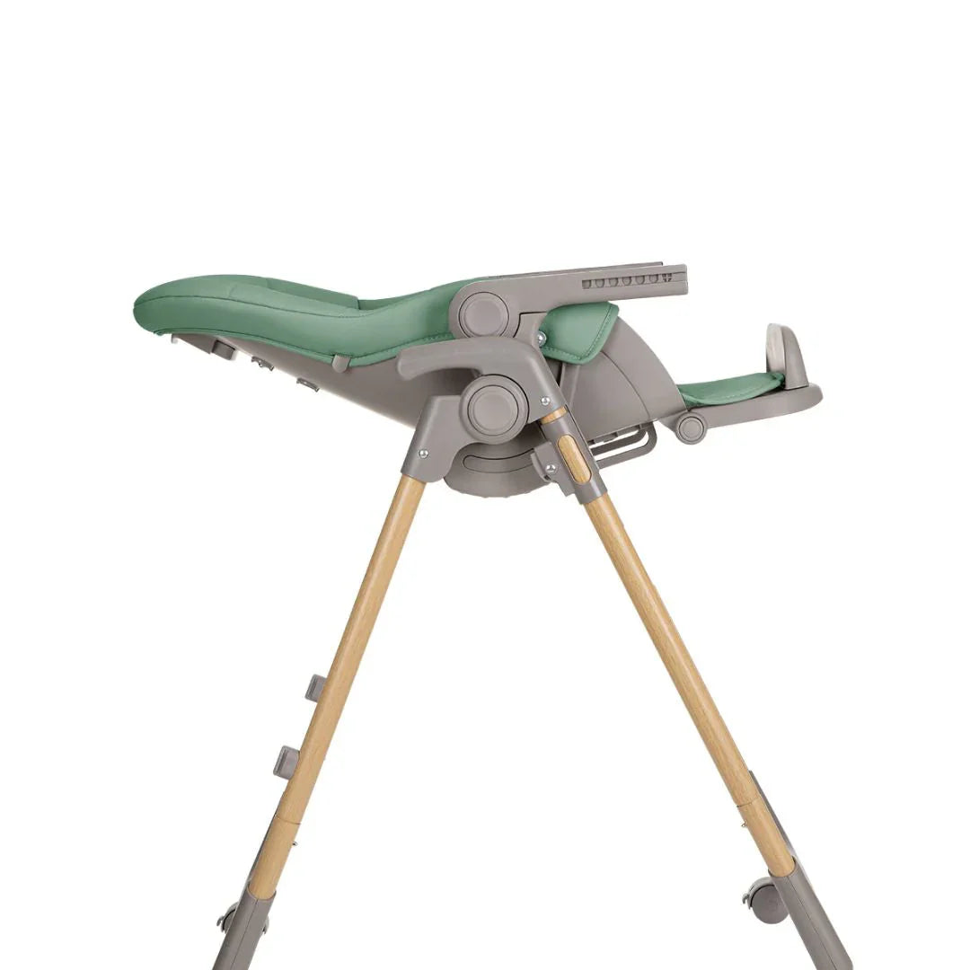 Kikkaboo Olive Kids Highchair  with Double Tray  Mint Green  Age- 6 Months upto 3 Years (Holds Upto 15 Kg)