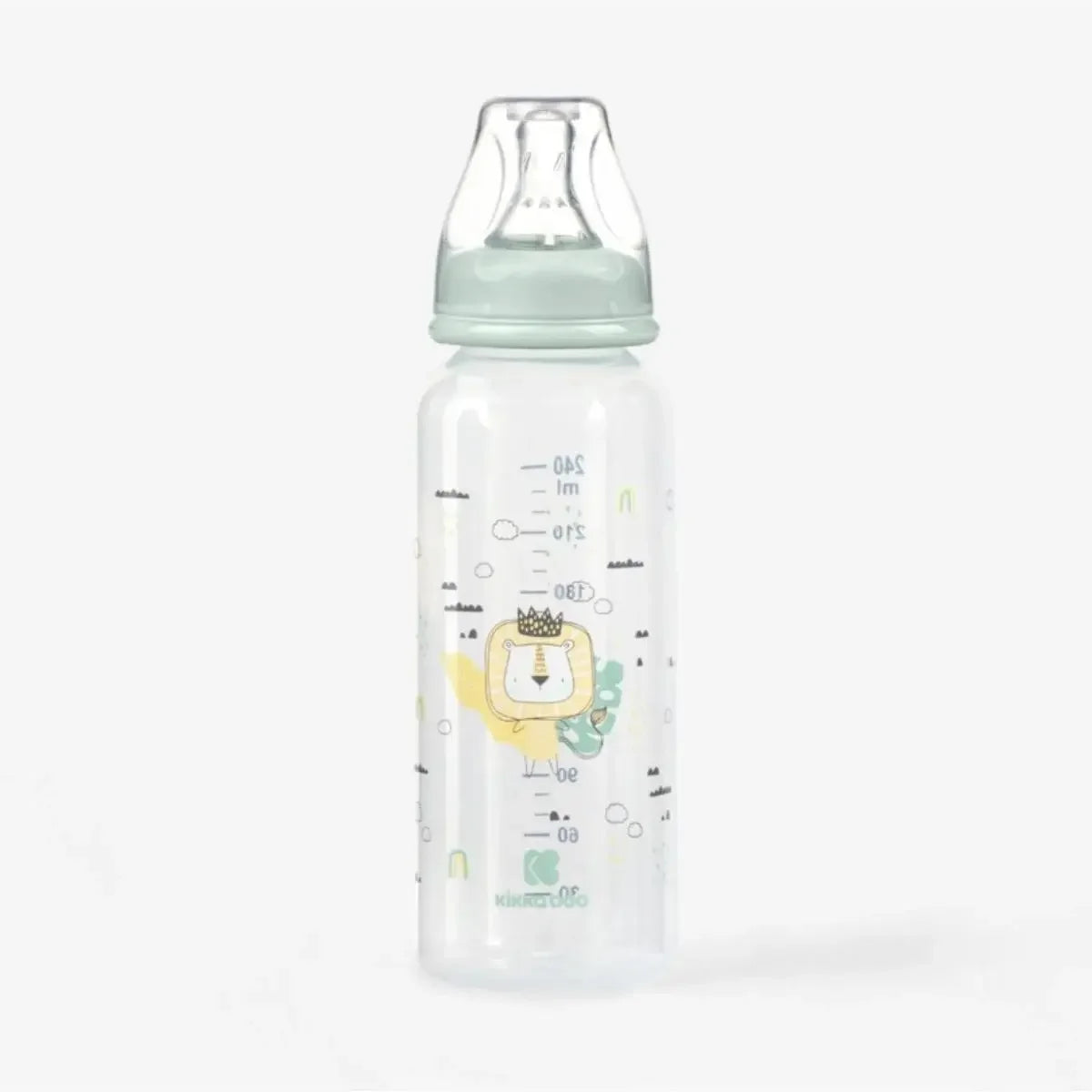 Kikkaboo PP Feeding Bottle 240ml Savanna Mint Age- 3 Months & Above