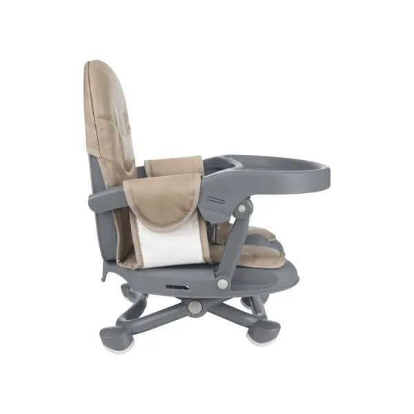 Kikkaboo Pappo Feeding Booster Chair Beige  Age- 6 Months & Above