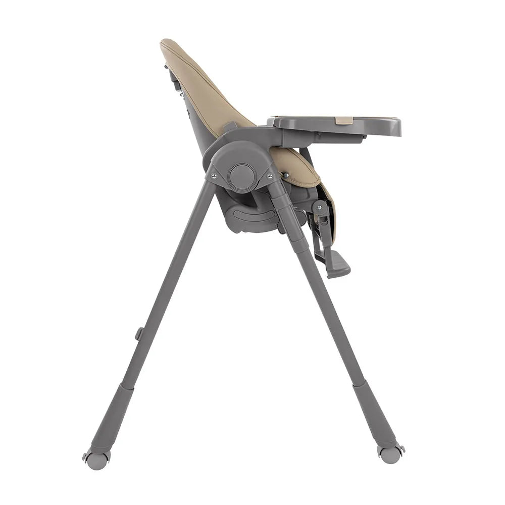 Kikkaboo Pastello 2 Multifunctional Kids Highchair with Double Tray Beige Age-6 Months upto 36 Months