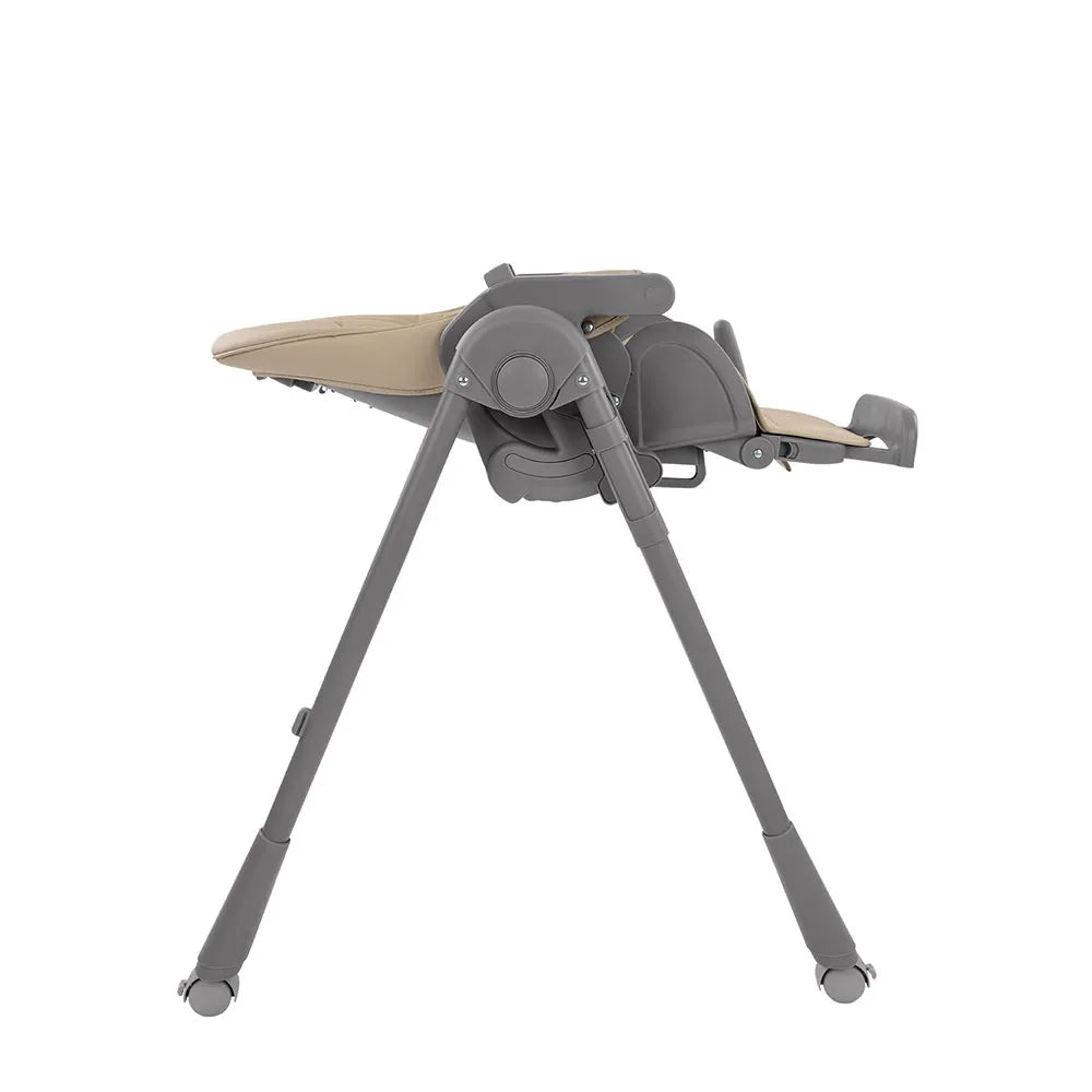 Kikkaboo Pastello 2 Multifunctional Kids Highchair with Double Tray Beige Age-6 Months upto 36 Months