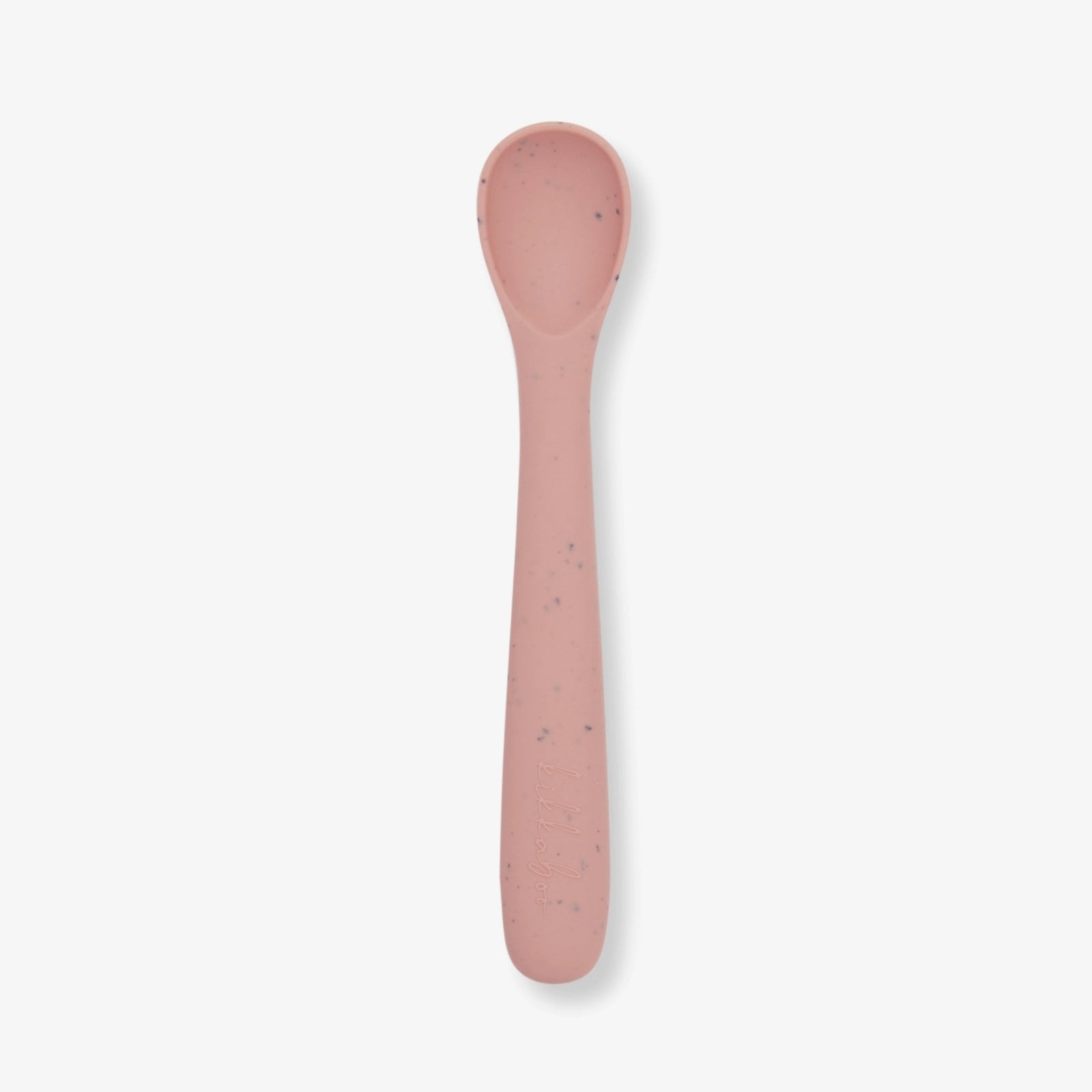 Kikkaboo Platinum Silicone Spoon Blush Pink  Age- 6 Months & Above