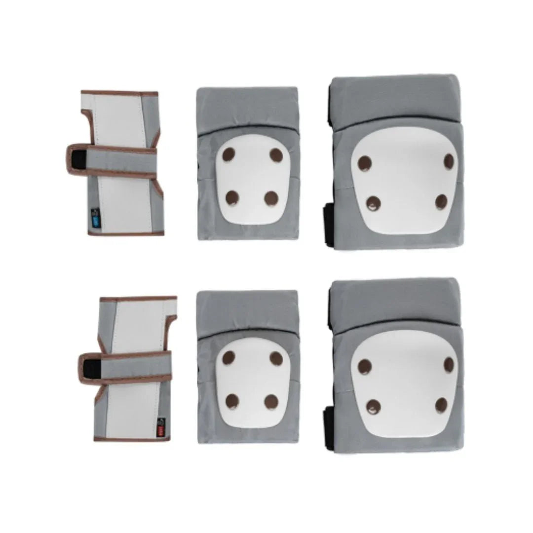 Kikkaboo Protectors For Knees And Elbows Grey Age- 2 Years to 12 Years