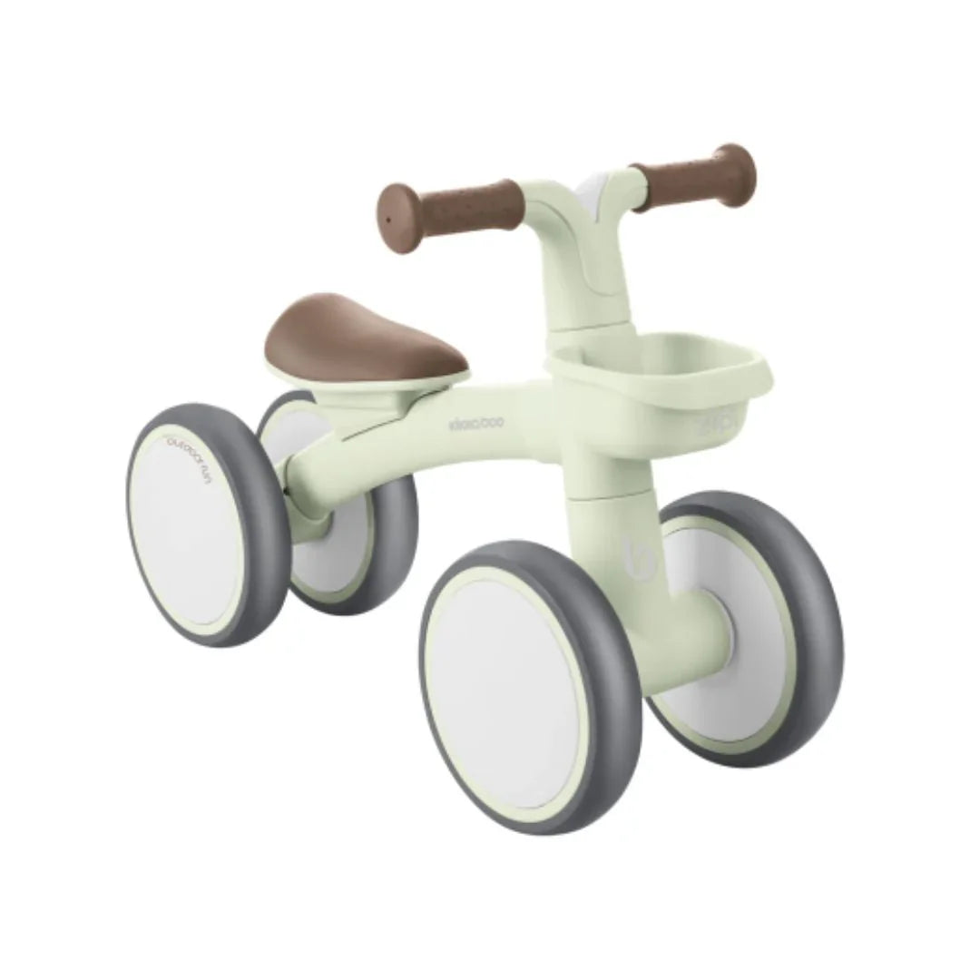 Kikkaboo Ride-On Zipi Toddler Tricycle without Pedals Mint Green Age- 12 months to 3 Years