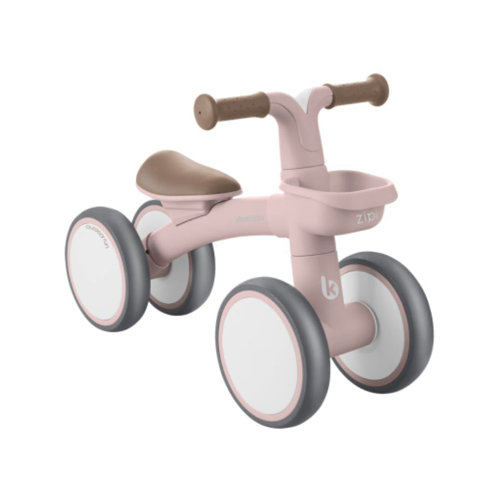 Kikkaboo Ride-On Zipi Toddler Tricycle without Pedals Pink Age- 12 months to 3 Years