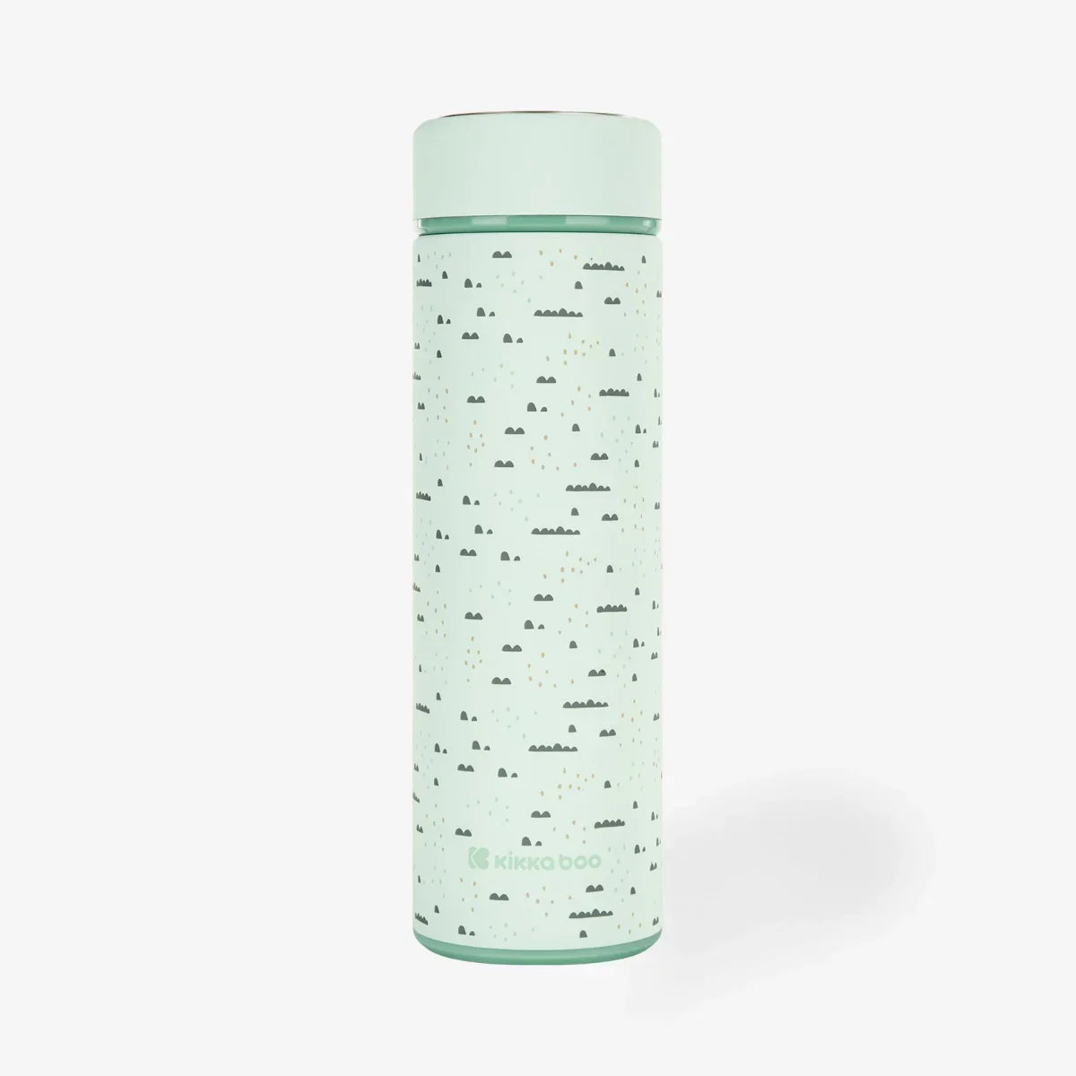 Kikkaboo Savanna 500 ml Kids Thermos – 12-Hour Hot & Warm Retention, Leak-Proof  Mint Age- Newborn & Above