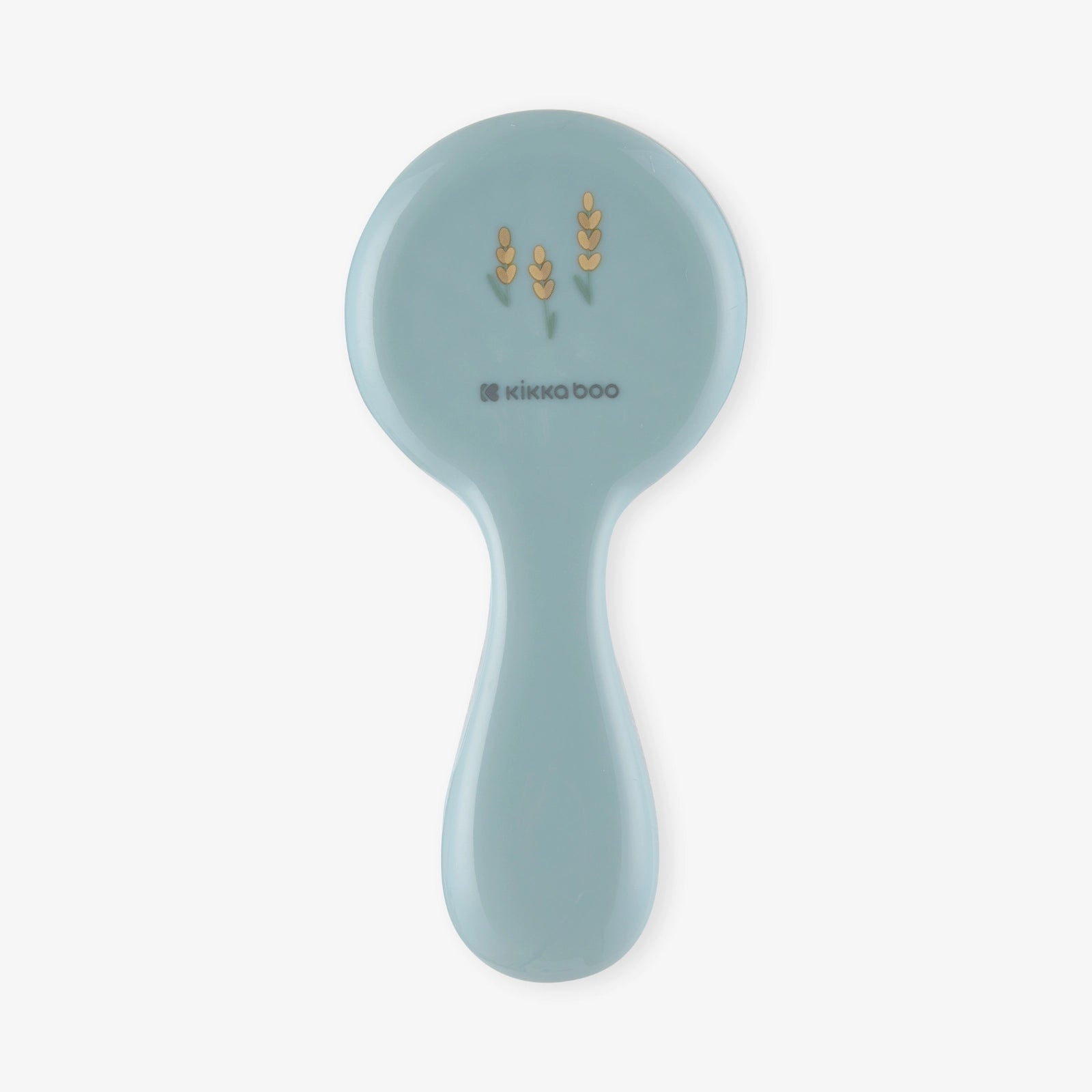 Kikkaboo Sleepy Sheep Comb & Brush with Natural Bristles Grey Age- Newborn & Above