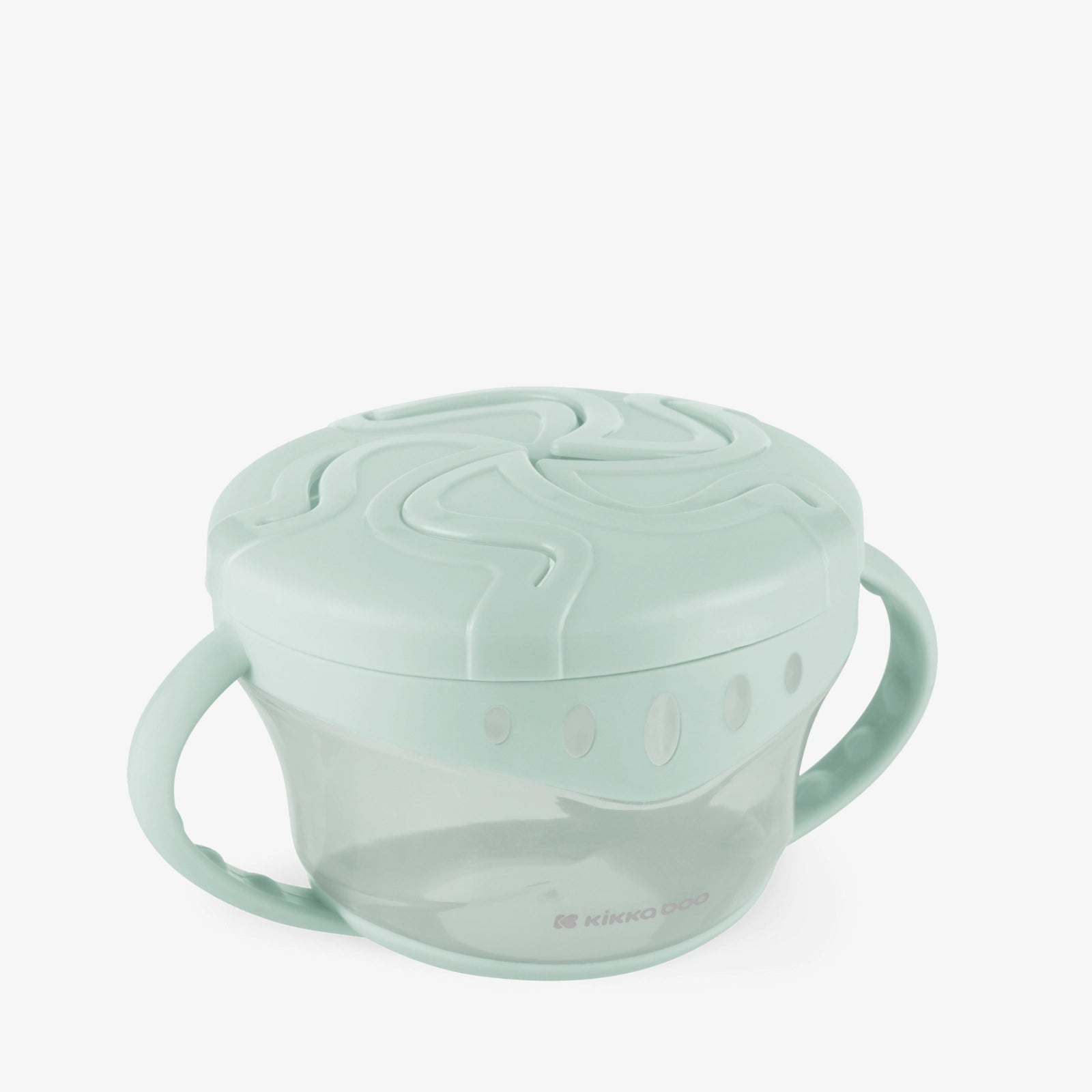 Kikkaboo Snack-me-up Kids Snack Bowl 300 Ml Mint Age- 6 Months & Above