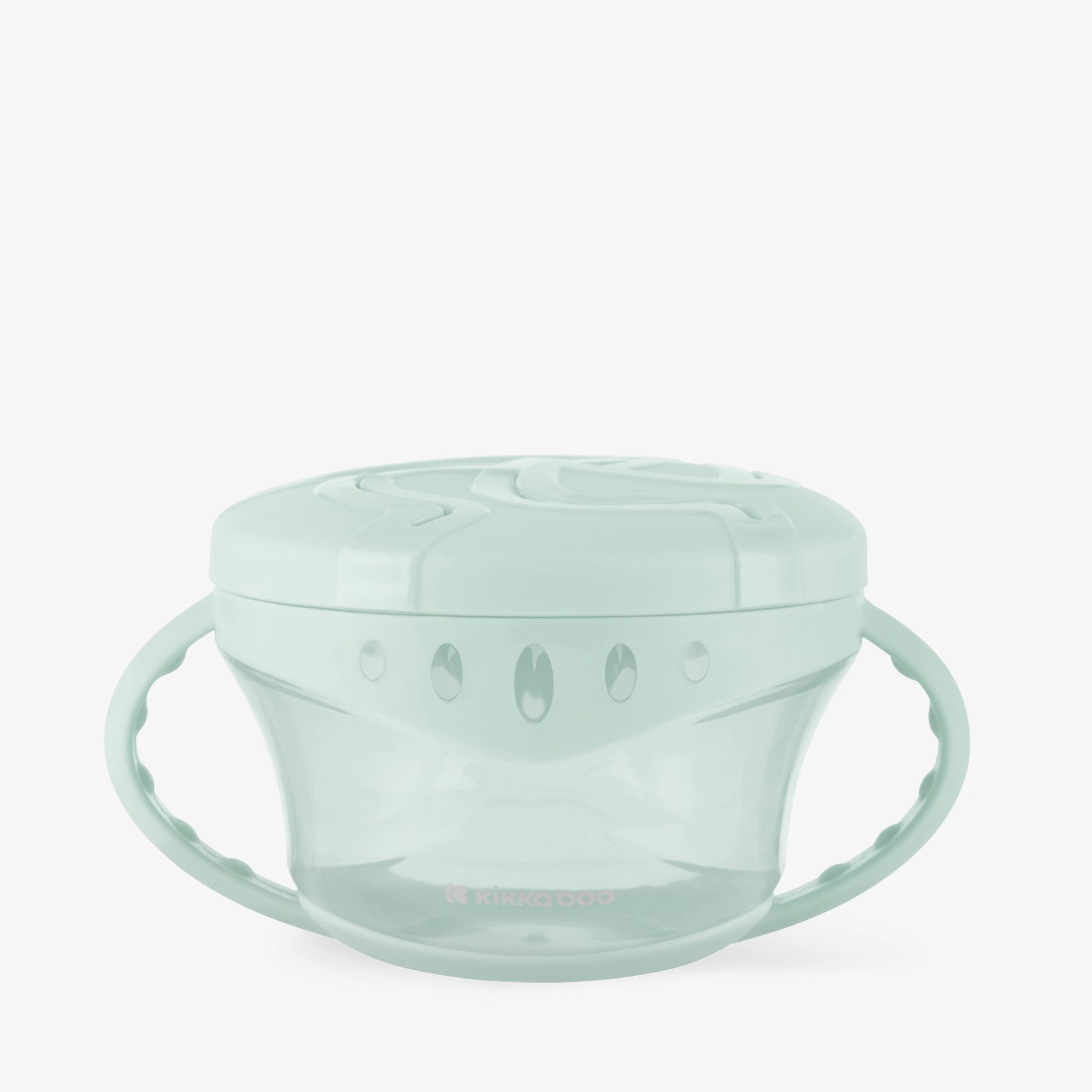 Kikkaboo Snack-me-up Kids Snack Bowl 300 Ml Mint Age- 6 Months & Above