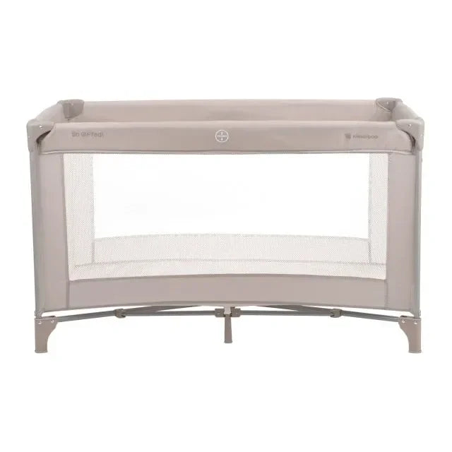 Kikkaboo So Gifted Level 1 Foldable Baby Cot/Travel Bed Beige Age-6 Months to 36 Months (Holds upto 15 Kg)
