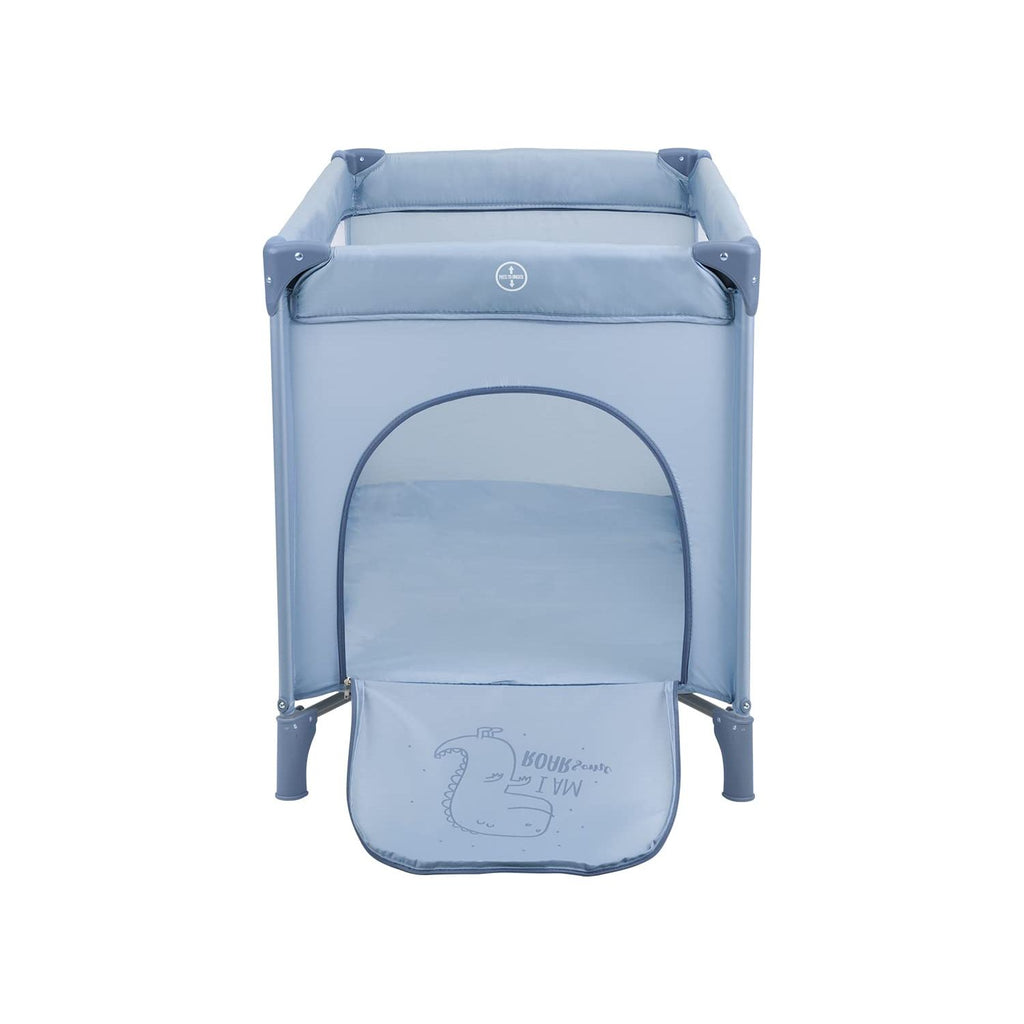 Kikkaboo So Gifted Level 1 Foldable Baby Cot/Travel Bed Blue Age-6 Months to 36 Months (Holds upto 15 Kg)