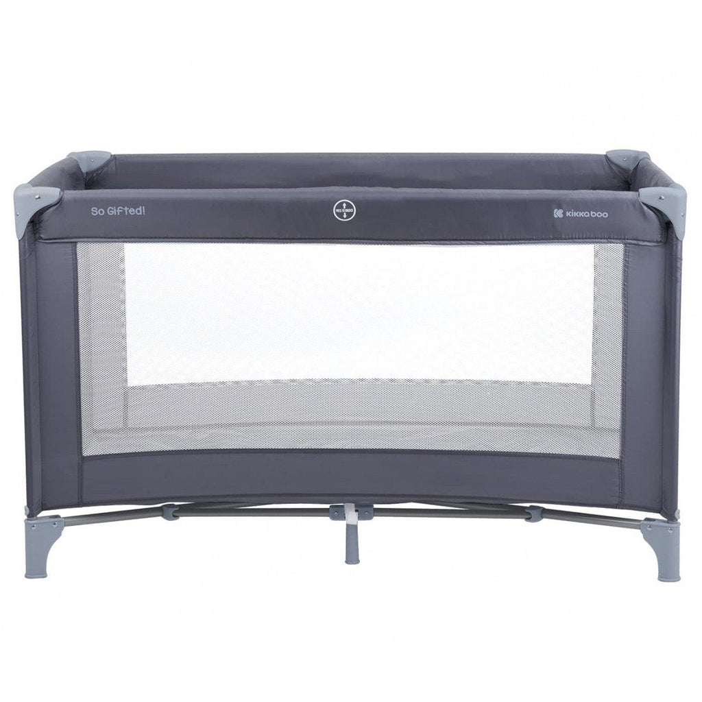Kikkaboo So Gifted Level 1 Foldable Baby Cot/Travel Bed Navy Blue Age-6 Months to 36 Months (Holds upto 15 Kg)