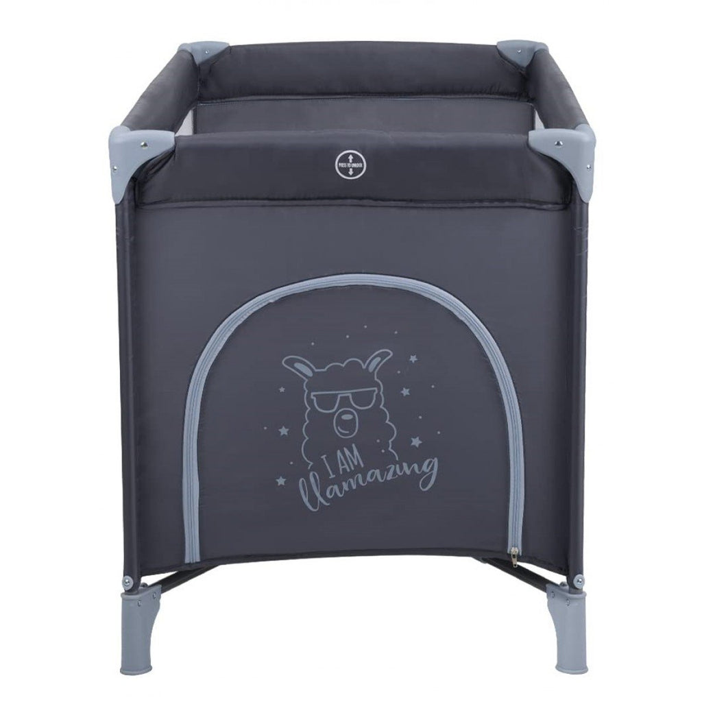 Kikkaboo So Gifted Level 1 Foldable Baby Cot/Travel Bed Navy Blue Age-6 Months to 36 Months (Holds upto 15 Kg)