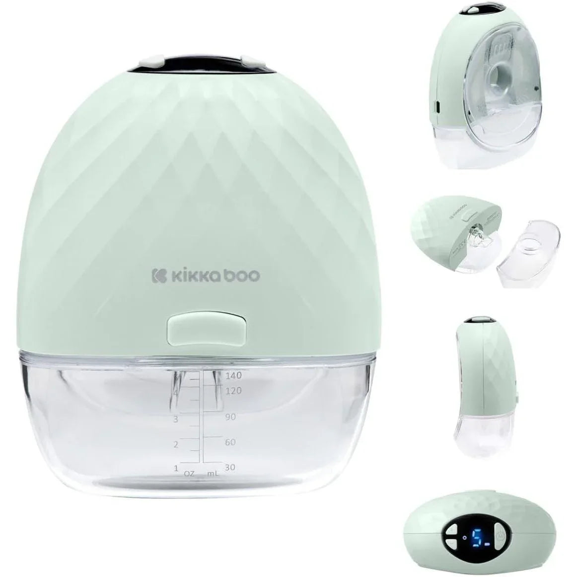 Kikkaboo Wearable Electric Breast Pump Winnie Green