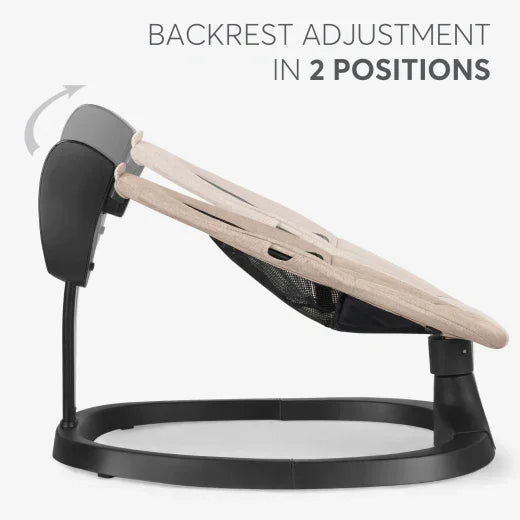 Kikkaboo Zazu Baby Electrical Rocking Swing Beige  Age- Newborn & Above ( Holds upto 9kg as Rocking & 22kg as Stationary)