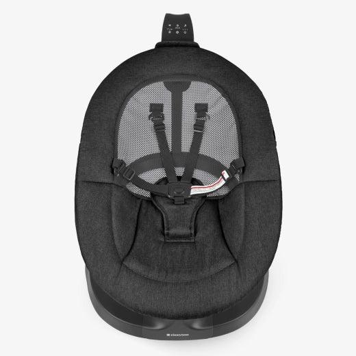 Kikkaboo Zazu Baby Electrical Rocking Swing Black Age- Newborn & Above ( Holds upto 9kg as Rocking & 22kg as Stationary)
