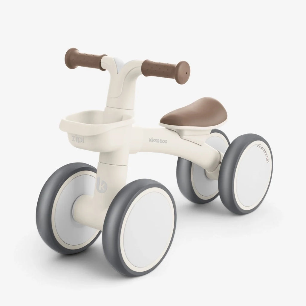 Kikkaboo Zipi Kids Trike Ride-On  Beige  Age- 12 Months to 36 Months