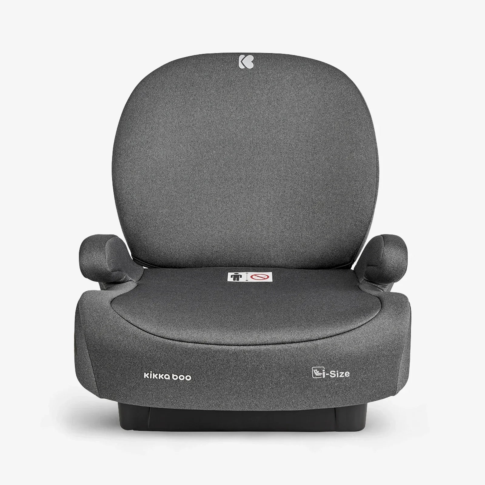 Kikkaboo i-Boost i-SIZE Car seat 125-150 cm  Dark Grey Age- 7 Years to 12 Years