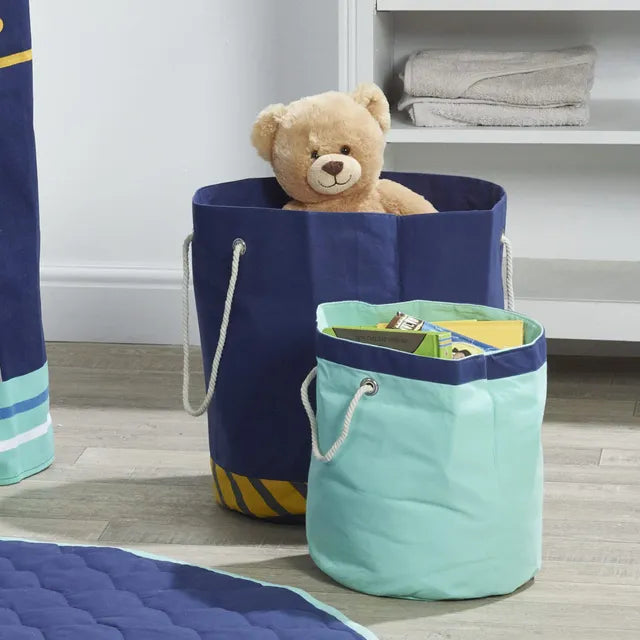 Kinder Valley Space Mission 3000  Toy Storage Tub Organizer Small (30cm x 27cm) Age- Newborn & Above