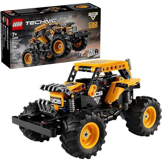 LEGO 42199 Monster Jam™ DIGatron™ Pull-Back Truck Building Toy Set Age- 10 Years & Above