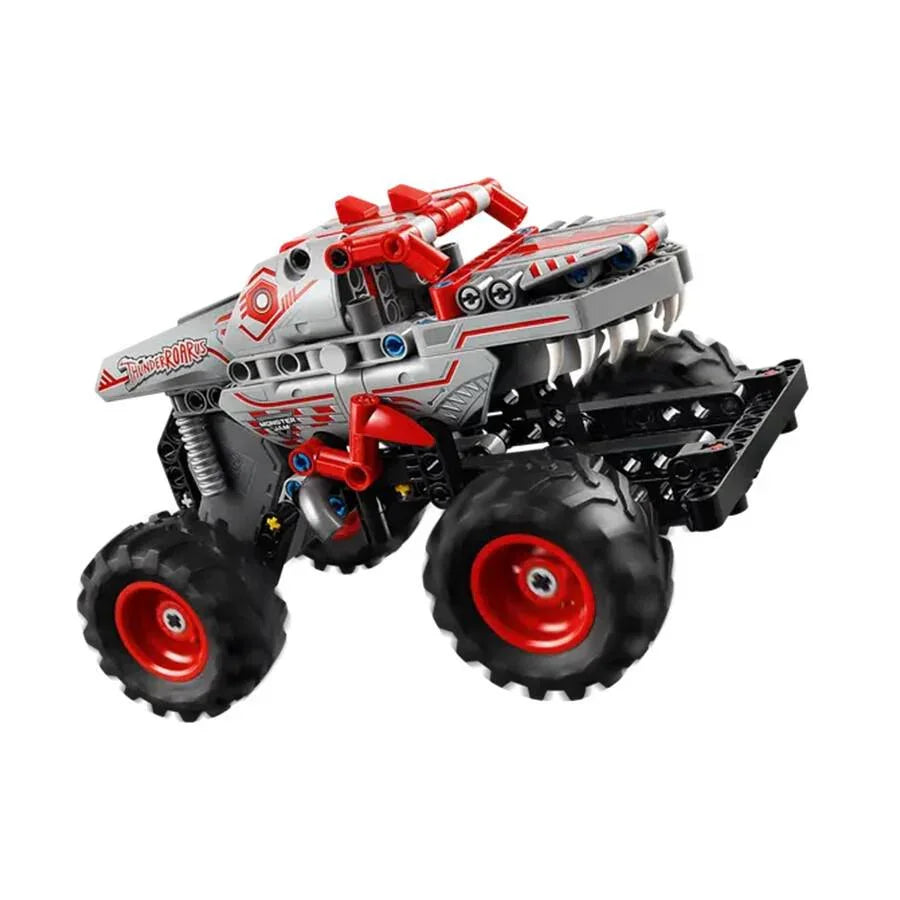 LEGO 42200 Monster Jam™ ThunderROARus™ Pull-Back Truck Building Toy Set Age- 10 Years & Above