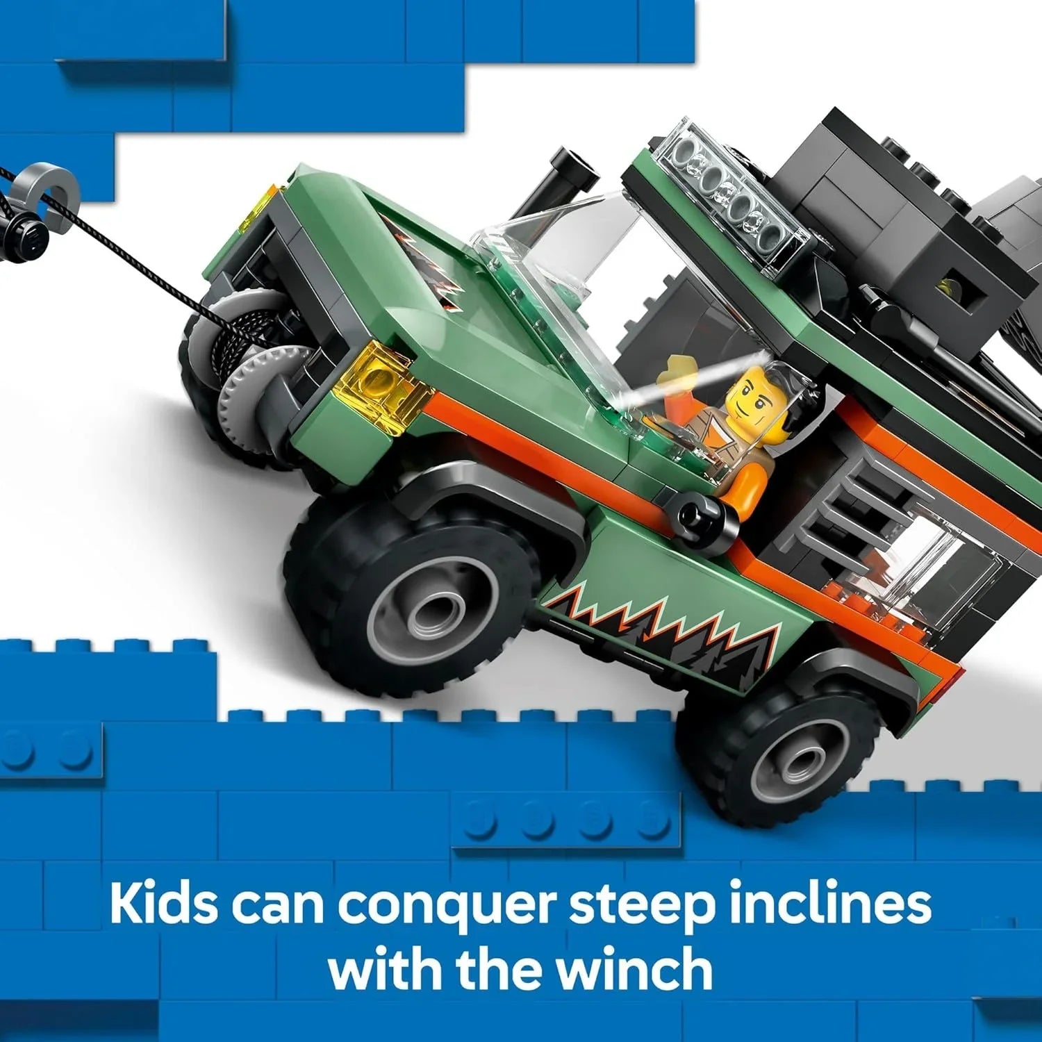 LEGO 60447 Off-Road 4x4 Mountain Truck Adventure Building Blocks Toys ...