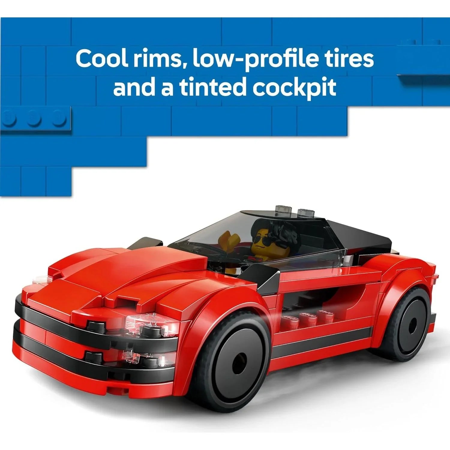 LEGO 60448 Red Sports Car Building Playset Age- 8 Years & Above