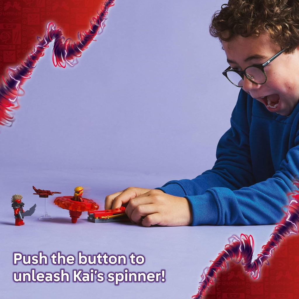 LEGO 71823 Kai's Dragon Spinjitzu Spinner Building Blocks Toys Age- 6 Years & Above