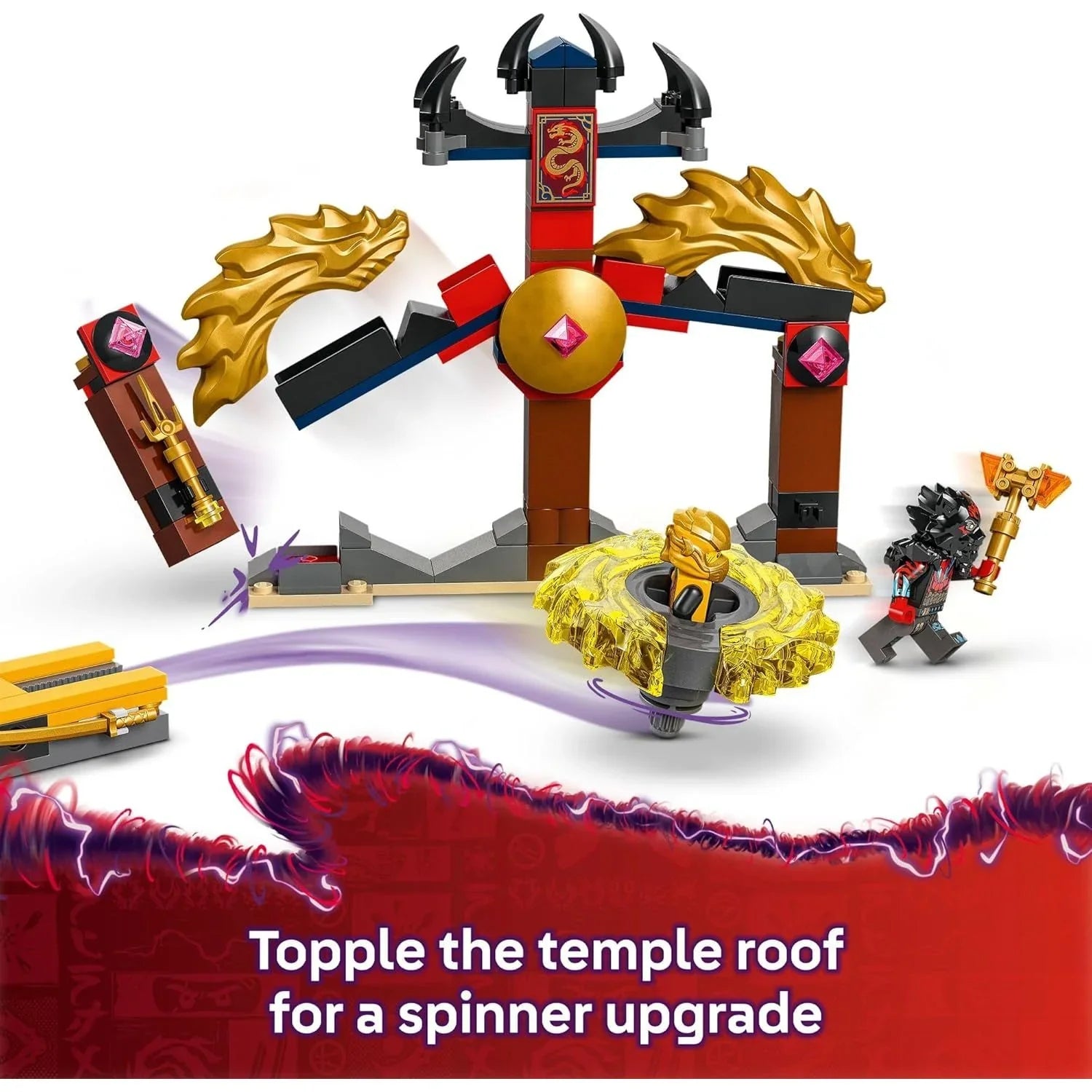 LEGO 71826 Dragon Spinjitzu Battle Pack Building Playset Age- 6 Years & Above