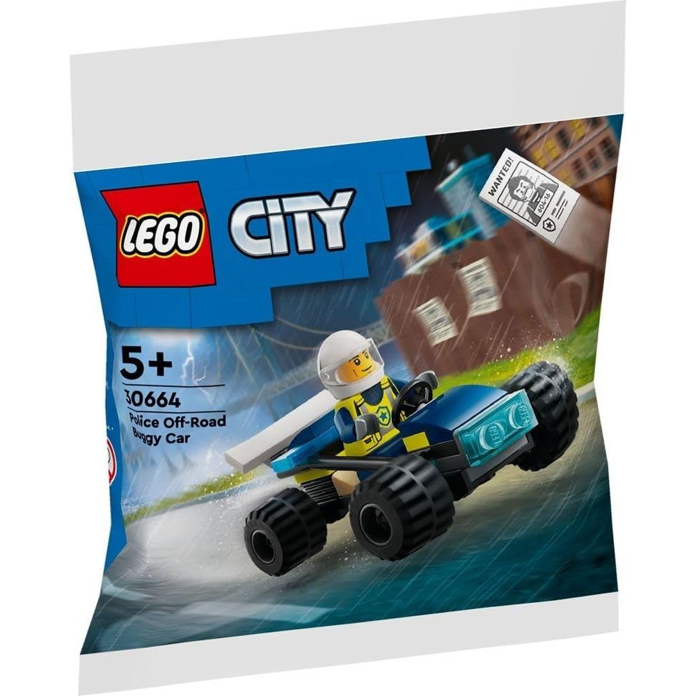 LEGO City Police Off-Road Buggy Car 30664 Age- 6 Years & Above
