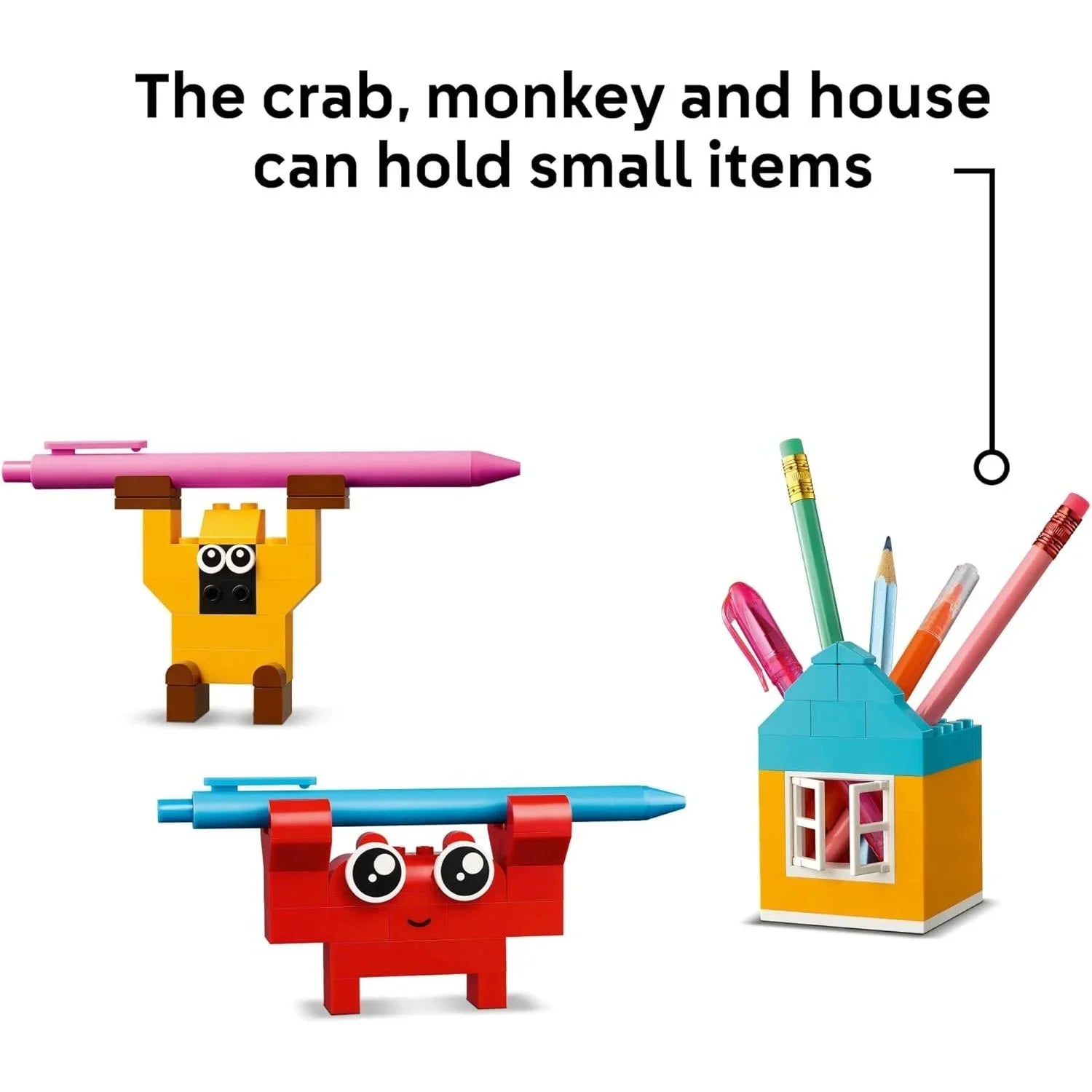 LEGO Classic Creative Happy Box Colorful Building Bricks Blocks 11042 Age- 5 Years & Above