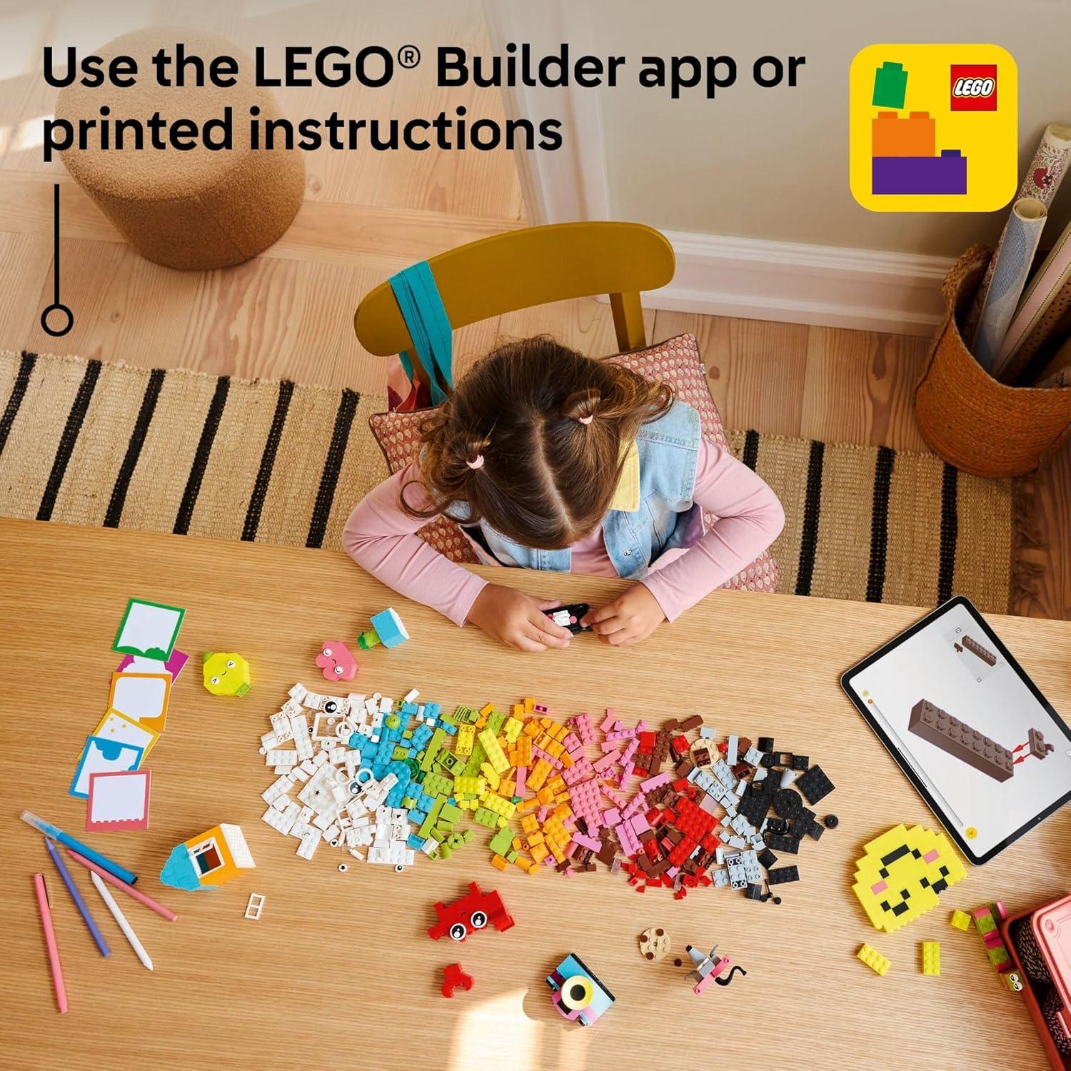 LEGO Classic Creative Happy Box Colorful Building Bricks Blocks 11042 Age- 5 Years & Above