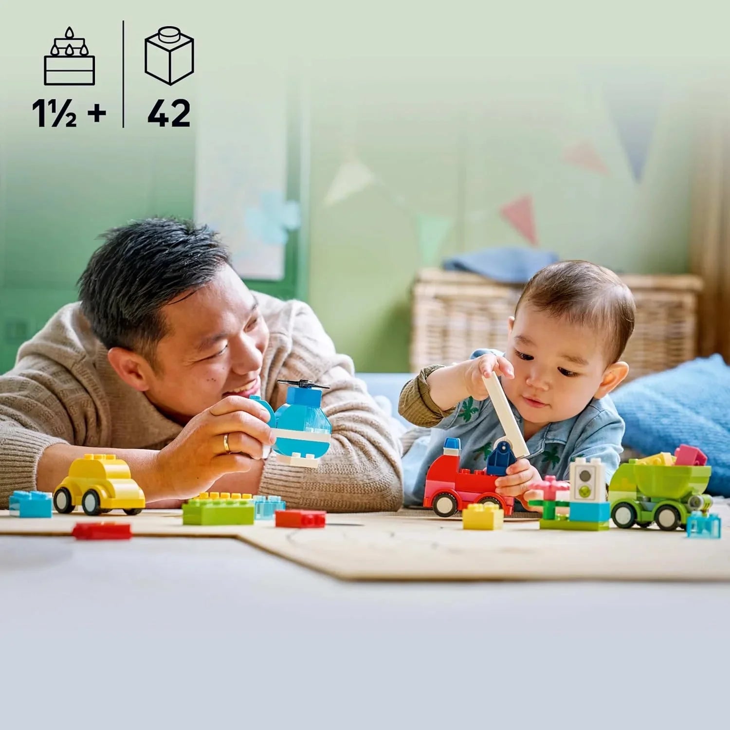 Lego DUPLO My First Creative Vehicles 10474 Age- 18 Months and Above