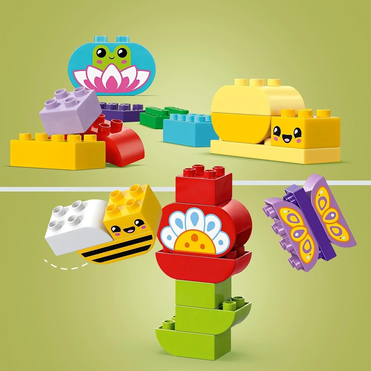 LEGO Duplo Creative Garden & Flowers Building Set 10444 Age- 2 Years & Above