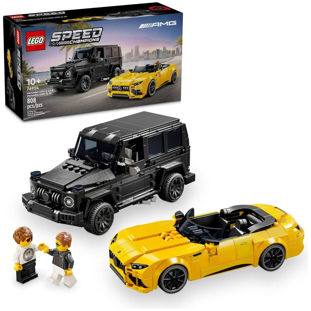 LEGO Mercedes-Amg G 63 & Mercedes-Amg Sl 63 Building Playset Age- 6 Years & Above